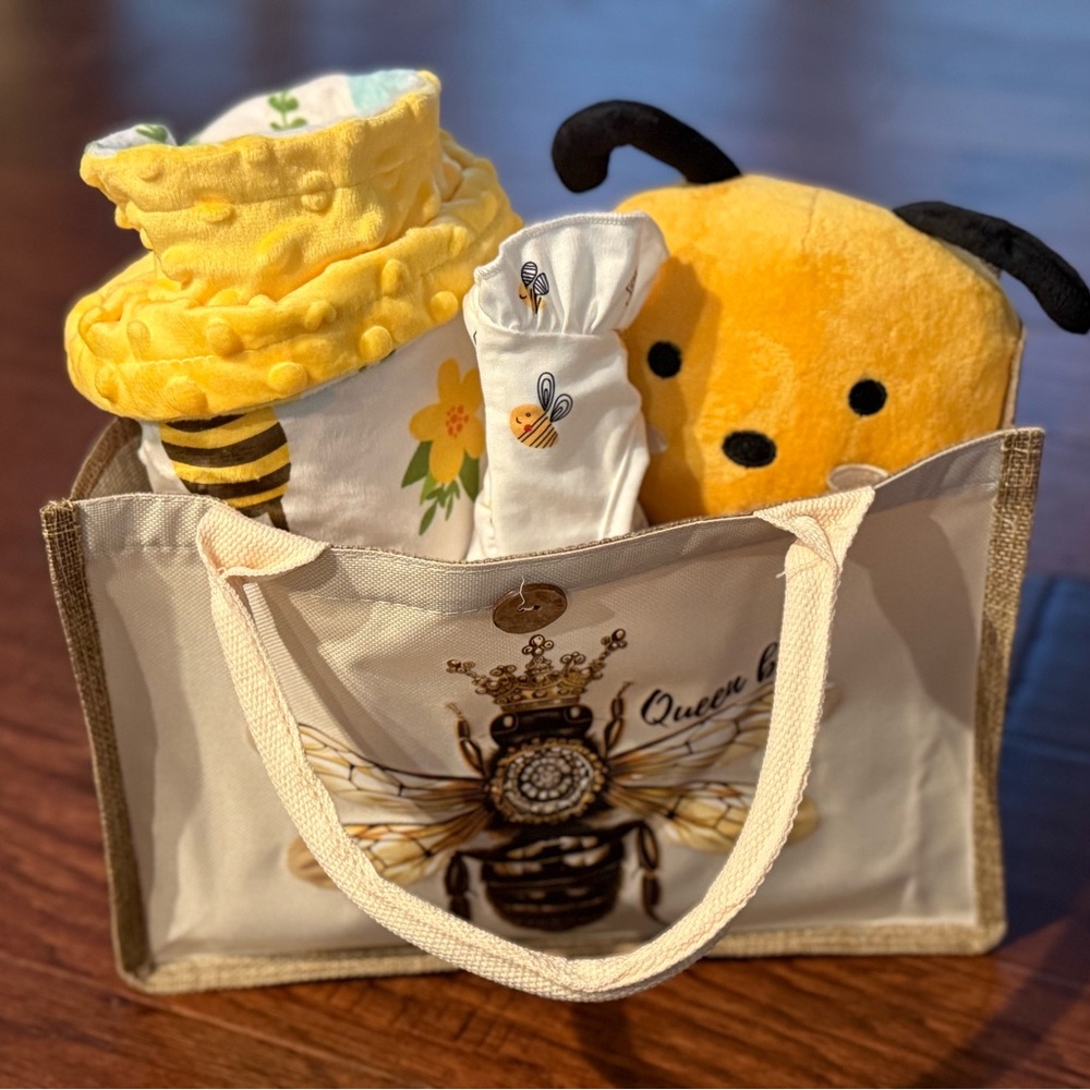 Bee Themed Baby Shower Gift Set